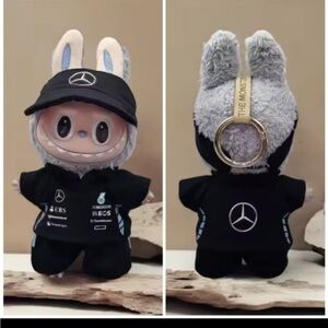 F1 Mercedes Labubu Racing Outfit Set